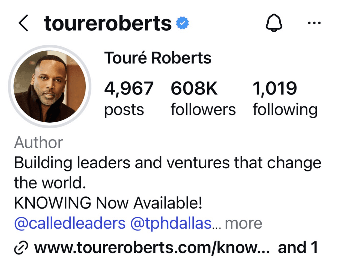 toureroberts client result